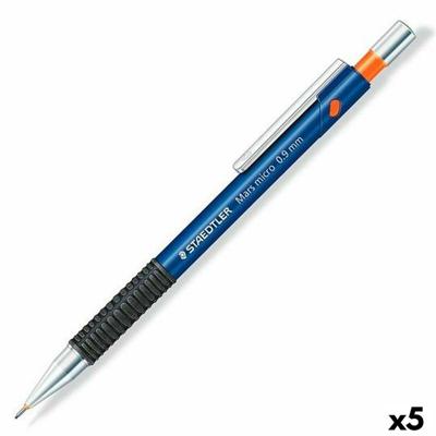 Vulpotlood Staedtler Mars Micro Blauw 0,5 mm (5 Stuks) (10 Stuks)