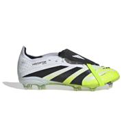 adidas Predator Elite FT Gras Voetbalschoenen (FG) Kids Wit Zwart Neongeel - thumbnail