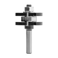 ENT Groef- en messinggarnituur HM A41mm, Met lager kolf 8mm - 7917390 - 7917390 - thumbnail