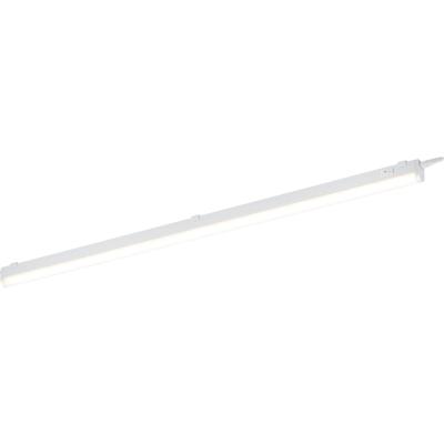 LED Keukenkast Verlichting - Trion Noram - 13W - Warm Wit 3000K - Rechthoek - Mat Wit - Kunststof