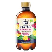 The Gutsy Captain kombucha fresh raspberry lemonade bio (12x 400ml) (bol) - thumbnail