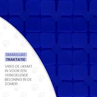 Eat Slow Live Longer Lick Mat Dimensions Flower Blue - thumbnail