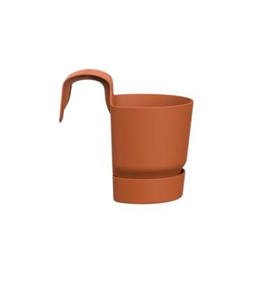 Elho greenville easy hanger single brique