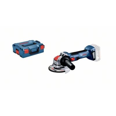 Bosch Blauw GWX 18V-7 Professional 18V Accu Haakse slijpmachine X-LOCK Solo in L-boxx | Zonder accu&apos;s en lader - 06019H9102 - thumbnail