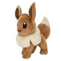 Jazwares Pokémon knuffel pluche eevee - 20cm - thumbnail