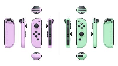 Nintendo Joy-Con 2er Set pastell Gamepad Nintendo Switch Pastellila, Pastelgroen Nintendo Joy-Con 2er Set pastell Gamepad Nintendo Switch Pastellila, Pastelgroen