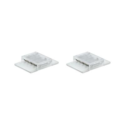 Paulmann 70618 Connectorset Kunststof (l x b x h) 2 x 1.35 x 0.45 cm 2 stuk(s)