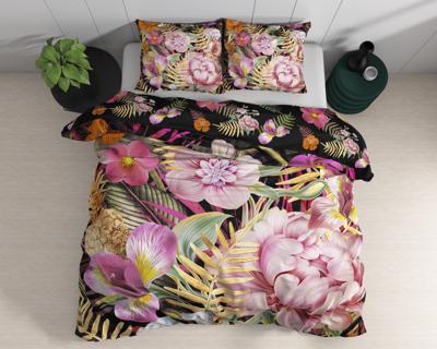 RoyalTextile - Petal Dekbedovertrek Katoen-Satijn - Roze - 240 x 220 RoyalTextile - Petal Dekbedovertrek Katoen-Satijn - Roze - 240 x 220