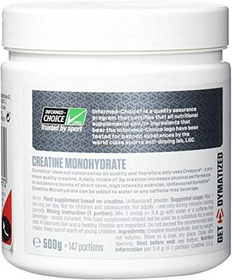 Creatine Monohydrate Dymatize 500gr
