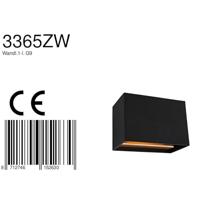 Steinhauer Zwarte wandspotMuro up en down - 3365ZW - thumbnail