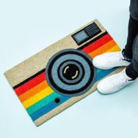Retro camera deurmat - thumbnail