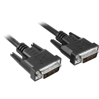 Techly ICOC DVI-8130 Dual-Link kabel, zwart