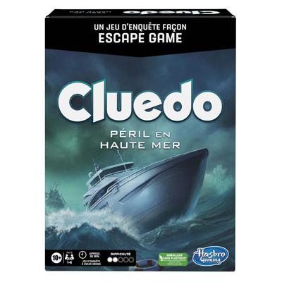 Hasbro Cluedo escape sabotage op zee bordspel