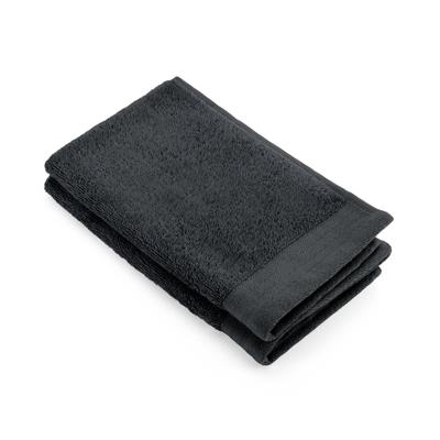 Walra gastendoek soft cotton antraciet 30x50 cm set van 2