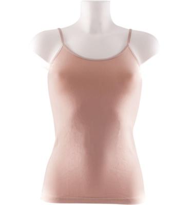 Boru Bamboo 2-pack dames spaghetti hemd - Hemdjes dames - Zwarte en witte hemdjes met smalle bandjes