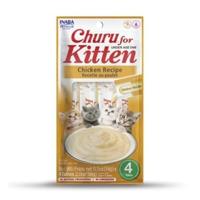 INABA Churu Kitten Kip - Kattensnoepje - 4x14 g - thumbnail