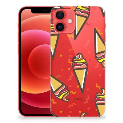 iPhone 12 Mini | Siliconen Case | Icecream
