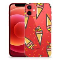 iPhone 12 Mini | Siliconen Case | Icecream - thumbnail
