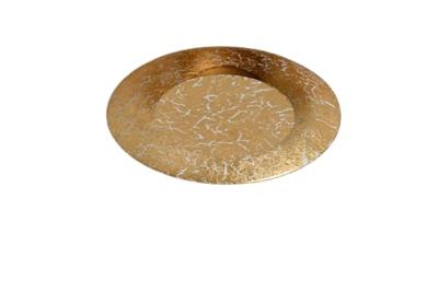 Lucide FOSKAL - Plafonnière - Ø 21,5 cm - LED - 1x6W 2700K - Messing