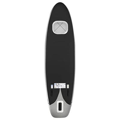 Stand Up Paddleboardset opblaasbaar 300x76x10 cm zwart - thumbnail