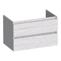 Brauer Joy - Onderkast - 80 cm - met 2 Softclose Lades Greeploos en 1 Sifon Uitsparing - Forest Seashell - thumbnail