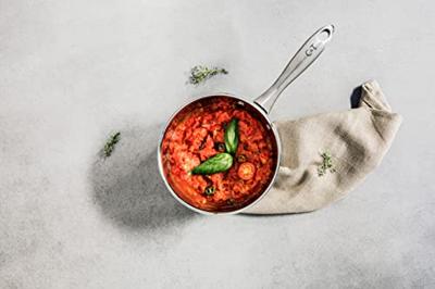 Steelpan - COSY & TRENDY - KLASSIEK - Roestvrij staal - Ø18 cm - 2,29 L - Geschikt voor alle kookplaten inclusief inductie