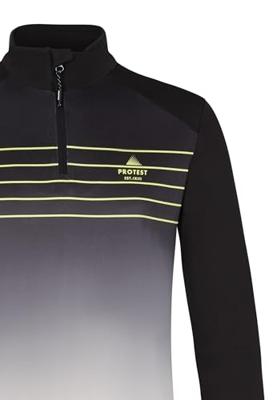 Protest Prtbigby 1/4 Zip Pully Heren True Black M Protest Prtbigby 1/4 Zip Pully Heren True Black M