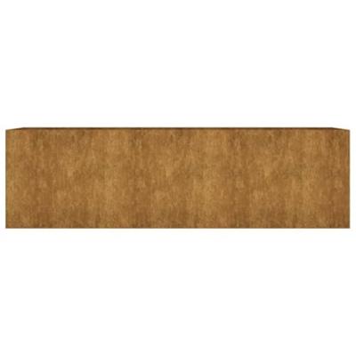 Plantenbak verhoogd 280x80x80 cm cortenstaal