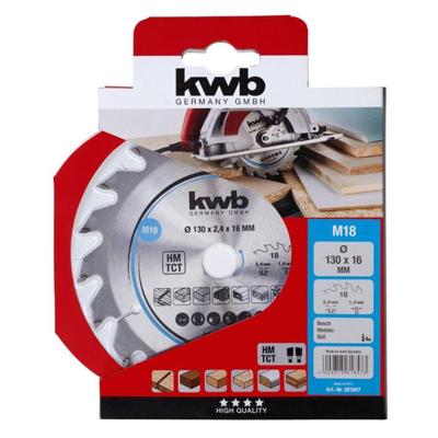 Cirkelzaagblad hm 130x16 18m I KWB - Kwb Cirkelzaagblad hm 130x16 18m I KWB - Kwb