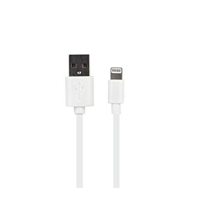 Myway USB-Lightning-kabel, 2,1 A, 1 m, wit