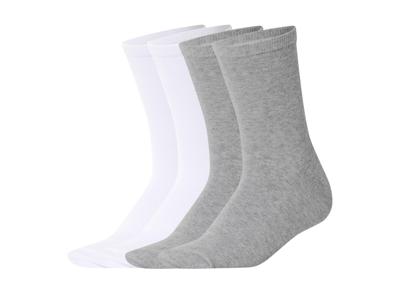 esmara 4 Paar sokken (grijs/wit, 39-42) esmara 4 Paar sokken (grijs/wit, 39-42)