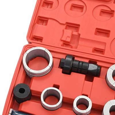 VidaXL 8-delige pijpvergrotingsset koolstofstaal en aluminium