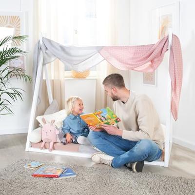 roba Kinderbed tipi Montessori (Wit) roba Kinderbed tipi Montessori (Wit)