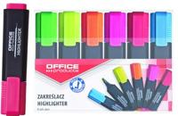 OFFICE products markeerstift, 1-5 mm, geassorteerde kleuren, etui van 6 stuks - thumbnail