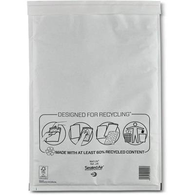 Mail Lite luchtkussenenveloppen, wit, J/6, 300 x 440 mm, doos van 50 stuks