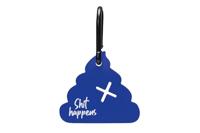 Beeztees Samy silicone poepzak en afvalhouder blauw hond - thumbnail