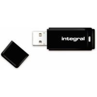 Integral USB 2.0 stick, 16 GB, zwart - thumbnail