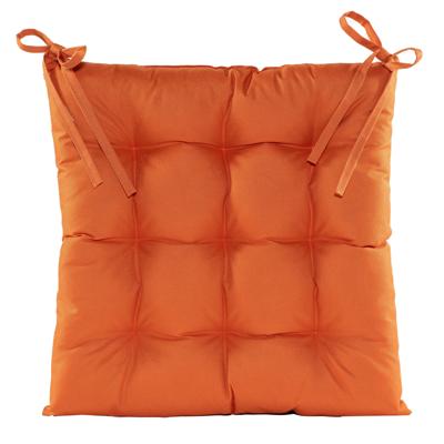 Anna's Collection zitkussen gewatteerd 38x38cm oranje Anna's Collection zitkussen gewatteerd 38x38cm oranje
