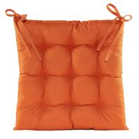 Anna's Collection zitkussen gewatteerd 38x38cm oranje - thumbnail