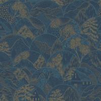 Dutch Wallcoverings Alchemy - Teshio - Navy - thumbnail