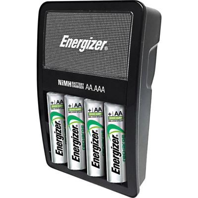 Batterij oplader energizer incl batterijen aa 4st