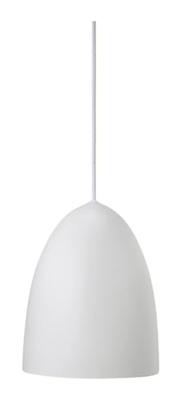 Hanglamp wit metaal met E27 fitting 'Nexus 2' 20 cm Hanglamp wit metaal met E27 fitting 'Nexus 2' 20 cm