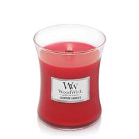 WoodWick crimson berries medium candle - thumbnail