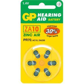 GP gehoor batterij ZA10 blister(6) - 3221910