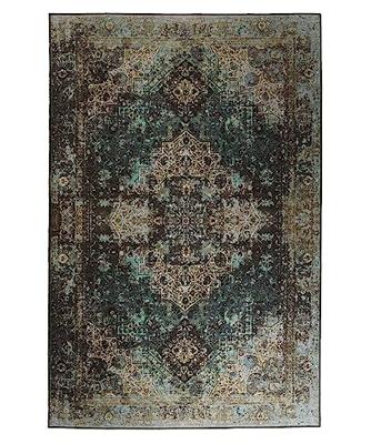 Heritaged Vintage vloerkleed - Fade No.2 groen - 152x230 cm