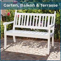 Blome Hohenzollern 62001 Tuinbank Kunststof Wit - thumbnail