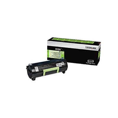 Toner Lexmark 512H Zwart