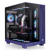 PC-behuizing (zonder voeding) - THERMALTAKE - View 380 XL TG ARGB - Mid-tower - ATX-vormfactor - 4x120mm A-RGB - Future dusk - thumbnail