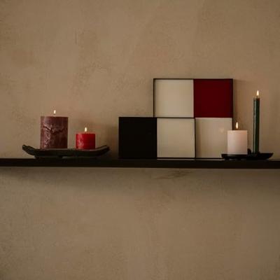 Kaars rustiek 70/95 mm rood Spaas - Spaas Kaars rustiek 70/95 mm rood Spaas - Spaas