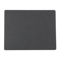 LIND DNA Placemat Nupo - Leer - Anthracite - 45 x 35 cm - thumbnail